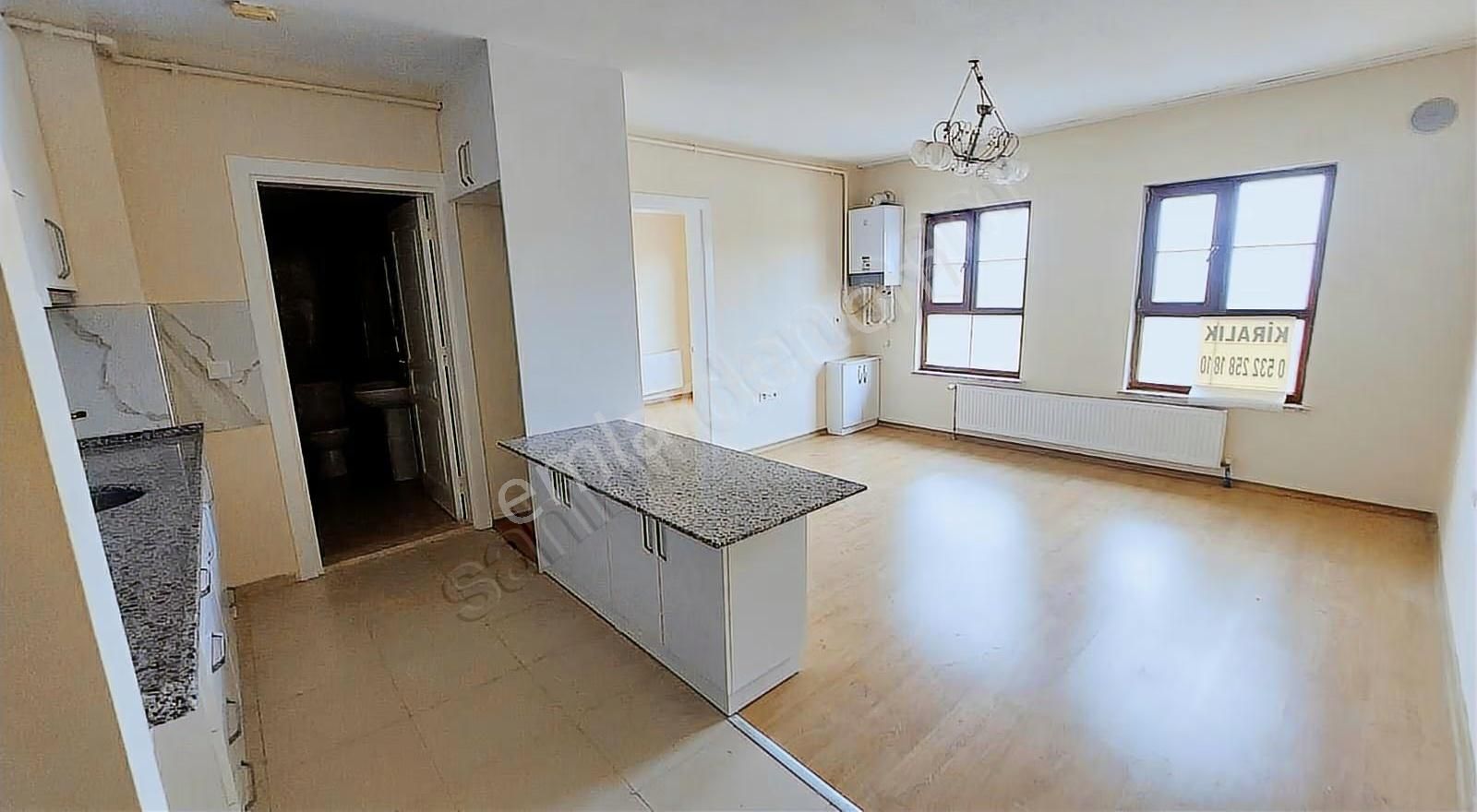 Toki'de Kullanışlı Ada Mutfaklı Temiz 2+1 Daire