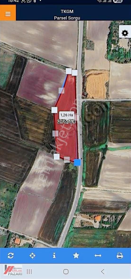 Çatalca Kestanelik Mevkiinde Yola 255 Metre Cepheli Tek Tapu - Görsel 2