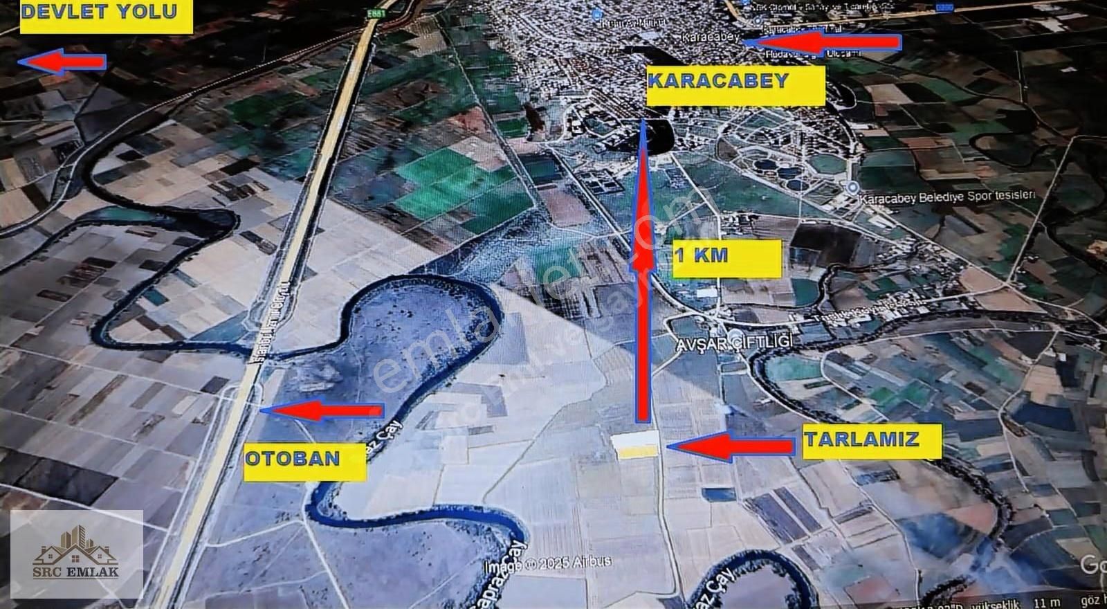 Karacabey'de 10.187m² Asfalt Cepheli Satılık Yatırım Arsası - Görsel 11