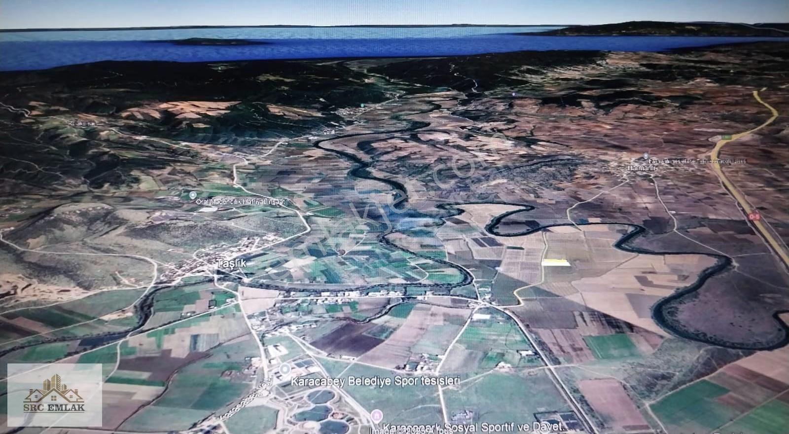 Karacabey'de 10.187m² Asfalt Cepheli Satılık Yatırım Arsası - Görsel 4