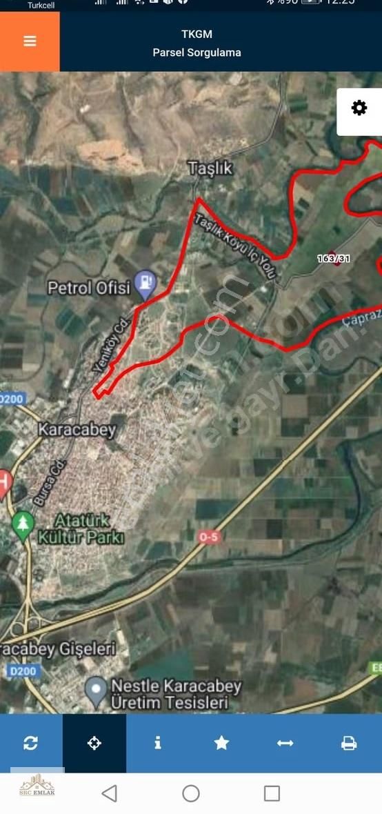 Karacabey'de 10.187m² Asfalt Cepheli Satılık Yatırım Arsası - Görsel 3