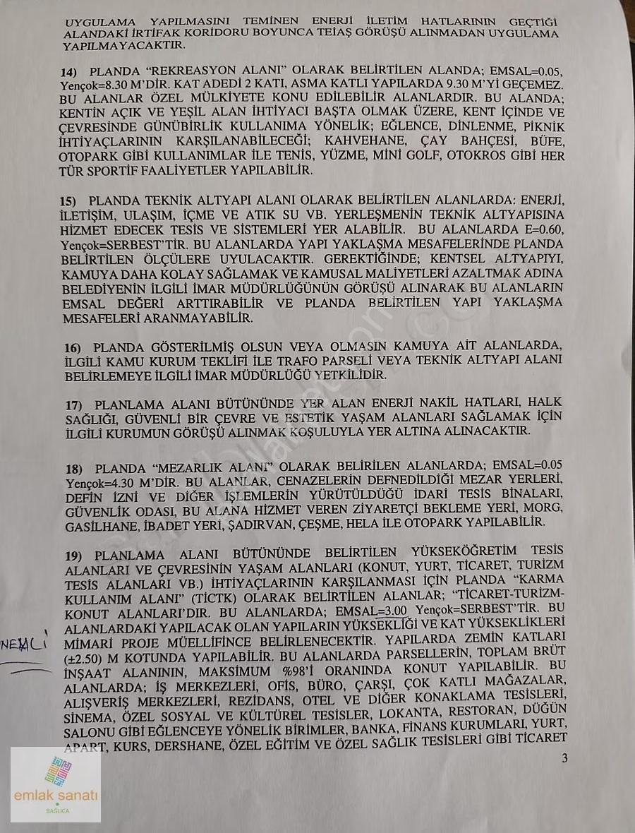 Emlak Sanatı Bağlıca'dan Emsal İmarlı Konut+ticari İmarlı Arsa - Görsel 9