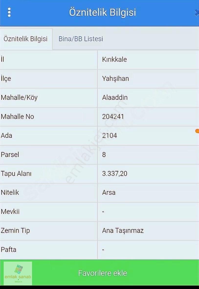 Emlak Sanatı Bağlıca'dan Emsal İmarlı Konut+ticari İmarlı Arsa - Görsel 3