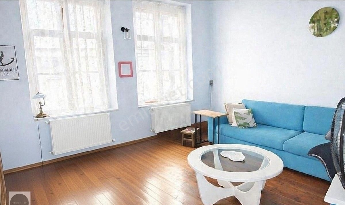 Erkutun'dan, Galata Kulesi Karşısı Serdar-ı Ekrem Sokak'ta Tarihi Asseo Han'da Cumbalı Satılık Konut - Görsel 24