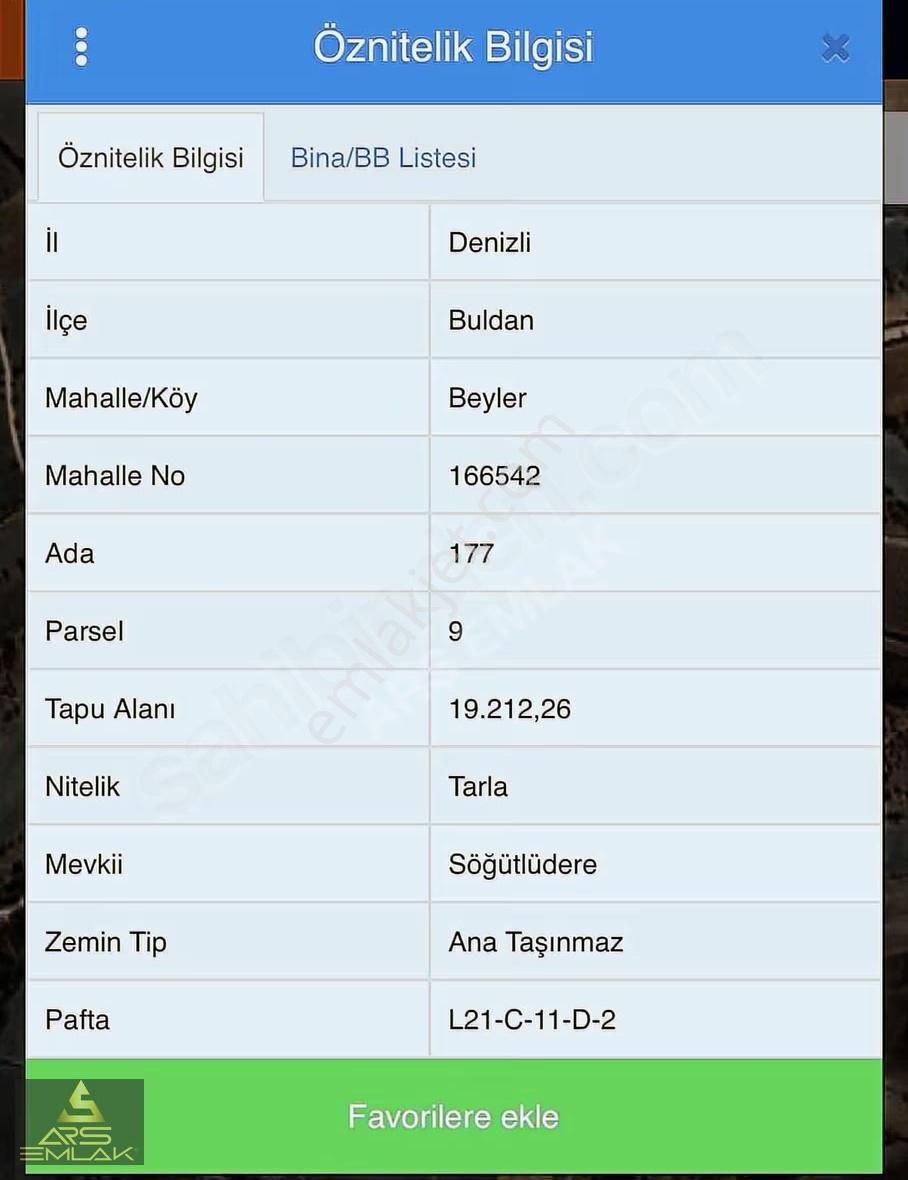 Ars'den Satılık Çiftlik Evi Besihane Buldan Beyler Yaylasında - Görsel 18