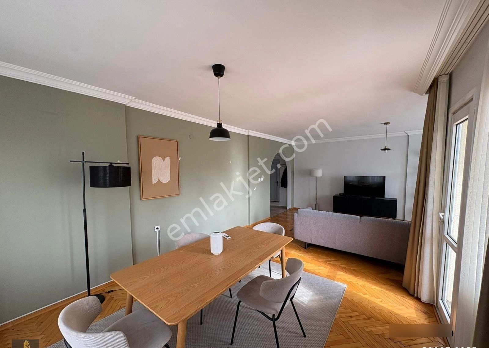 Ulus Noterler Sitesi'nde 3+1 Eşyalı Kiralık Daire - Görsel 9