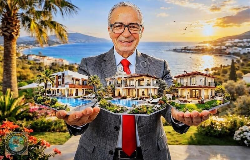 Gümüldür Sahilde Satılık 600m2 Arsada Havuzlu Villa - Görsel 8