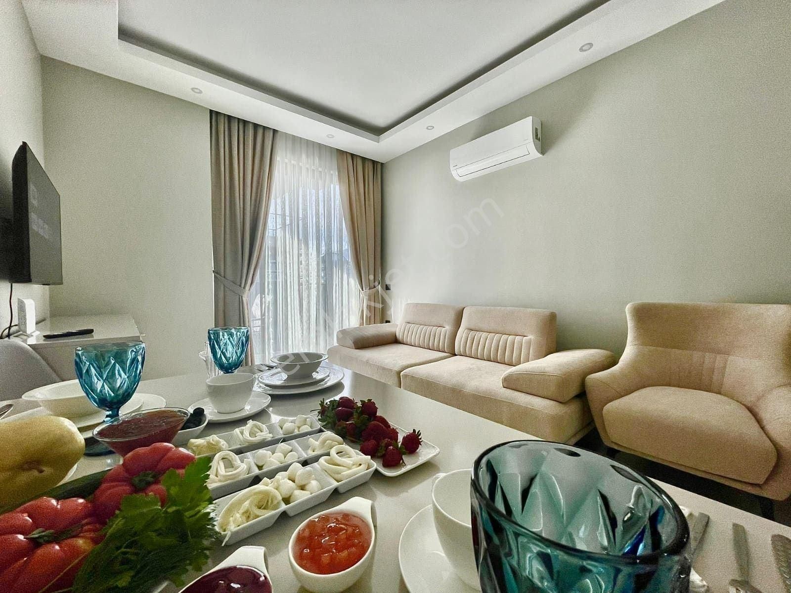 Alanya Kargıcak’ta Denize 300 M | Full Lüks Eşyalı 1+1 Satılık Daire - Görsel 8