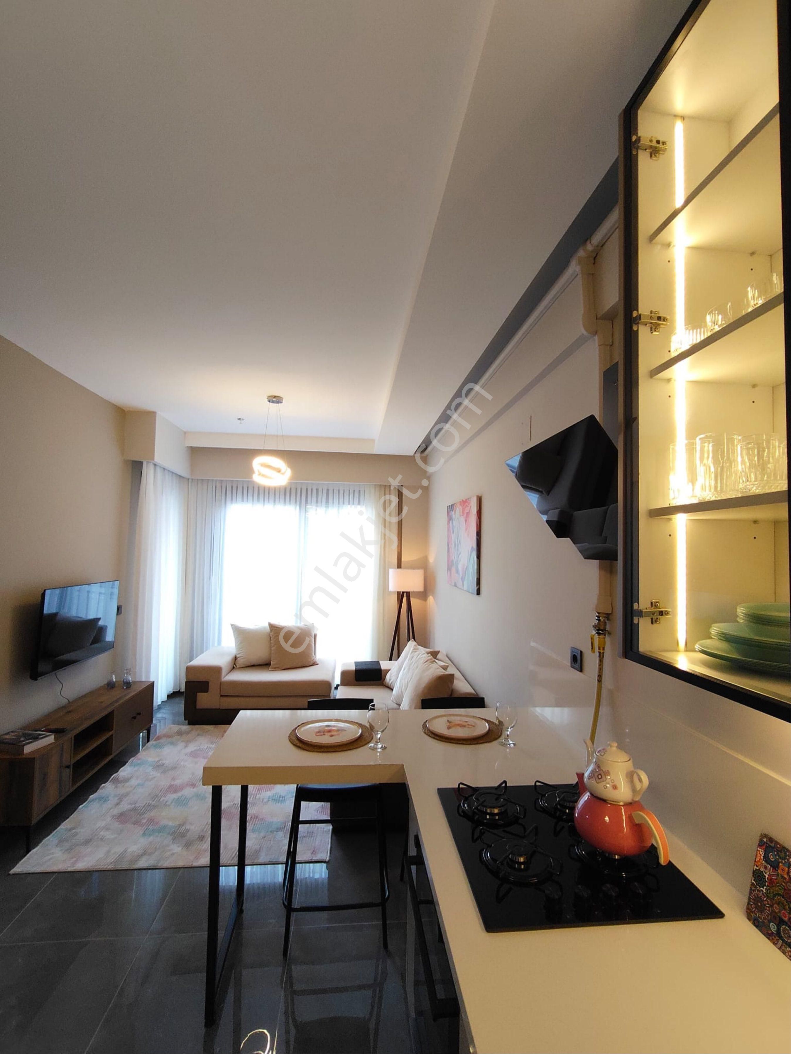 Huzurevleri Mahallesi’nde Sıfır Binada Full Eşyalı Ultra Lüks 1+1 Kiralık Daire - Görsel 3