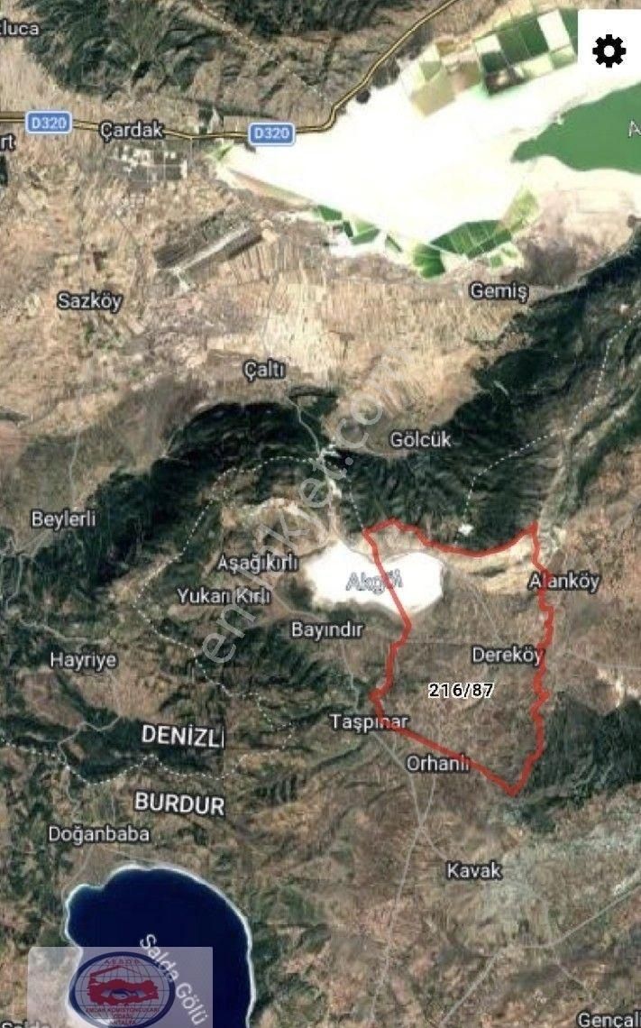 Yeşilova Salda Gölü Havzası İçerisi Dereköyde 5800 - Görsel 2