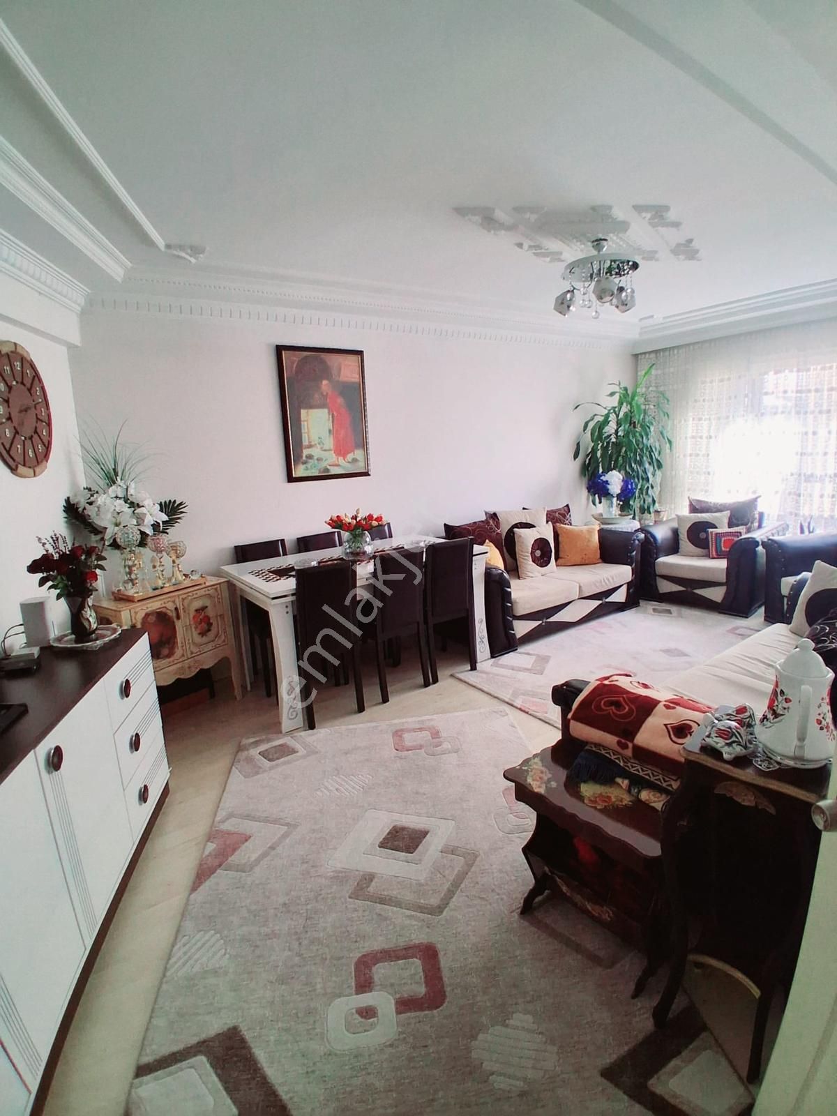 E.şehir Has.yakını 2+1 Yüksek Giriş Kat Konumunda Full Daire - Görsel 3