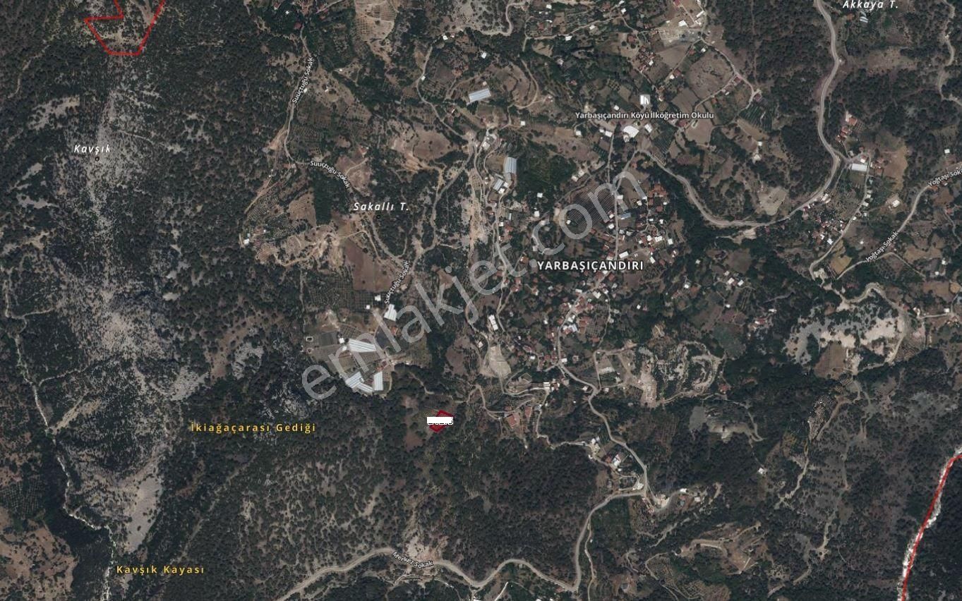 Antalya Konyaaltı Yarbaşçandır Köyü Satılık Tarla