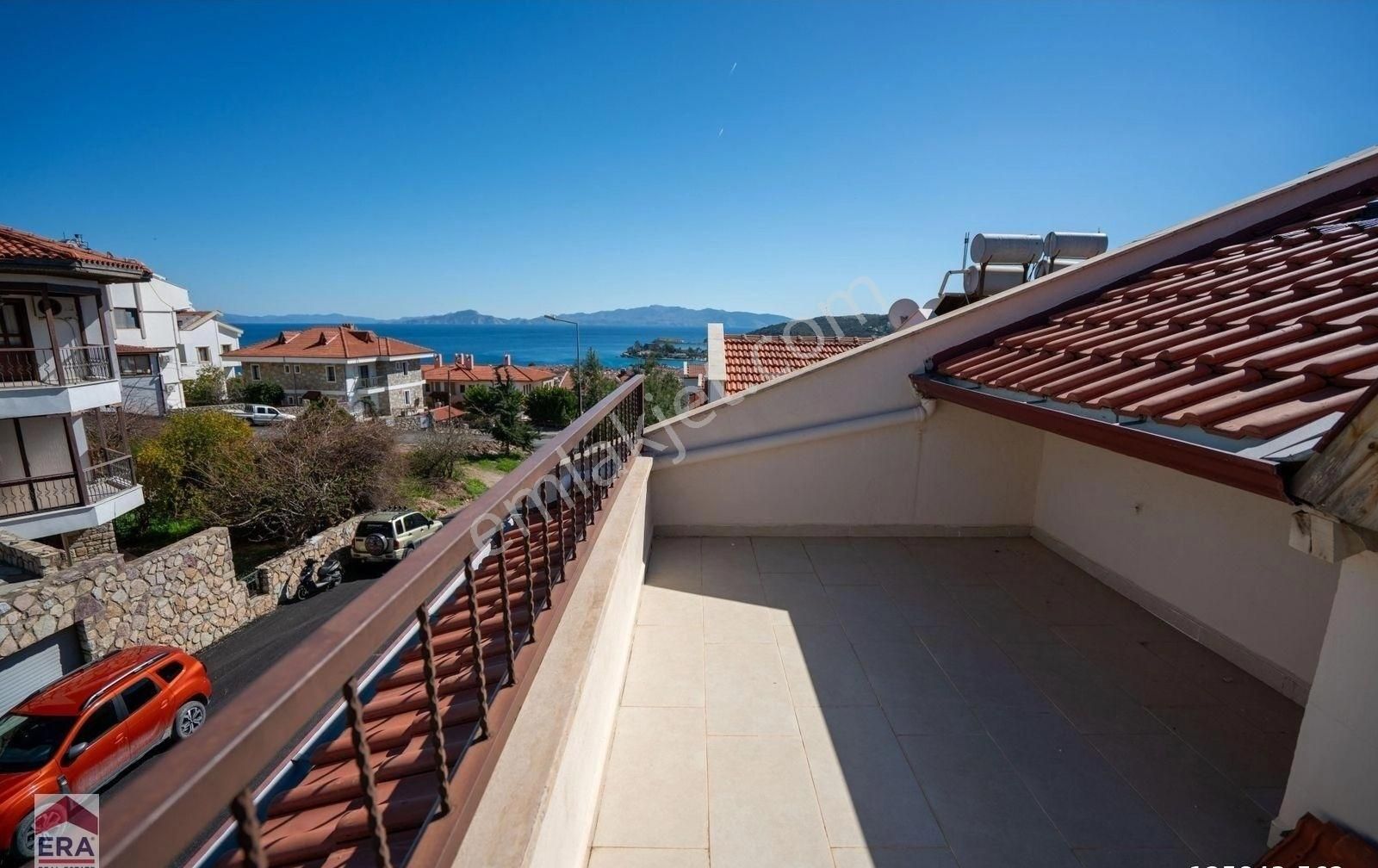 Datça Merkezde Satılık 3+1 Deniz Manzaralı Dubleks Daire - Görsel 22