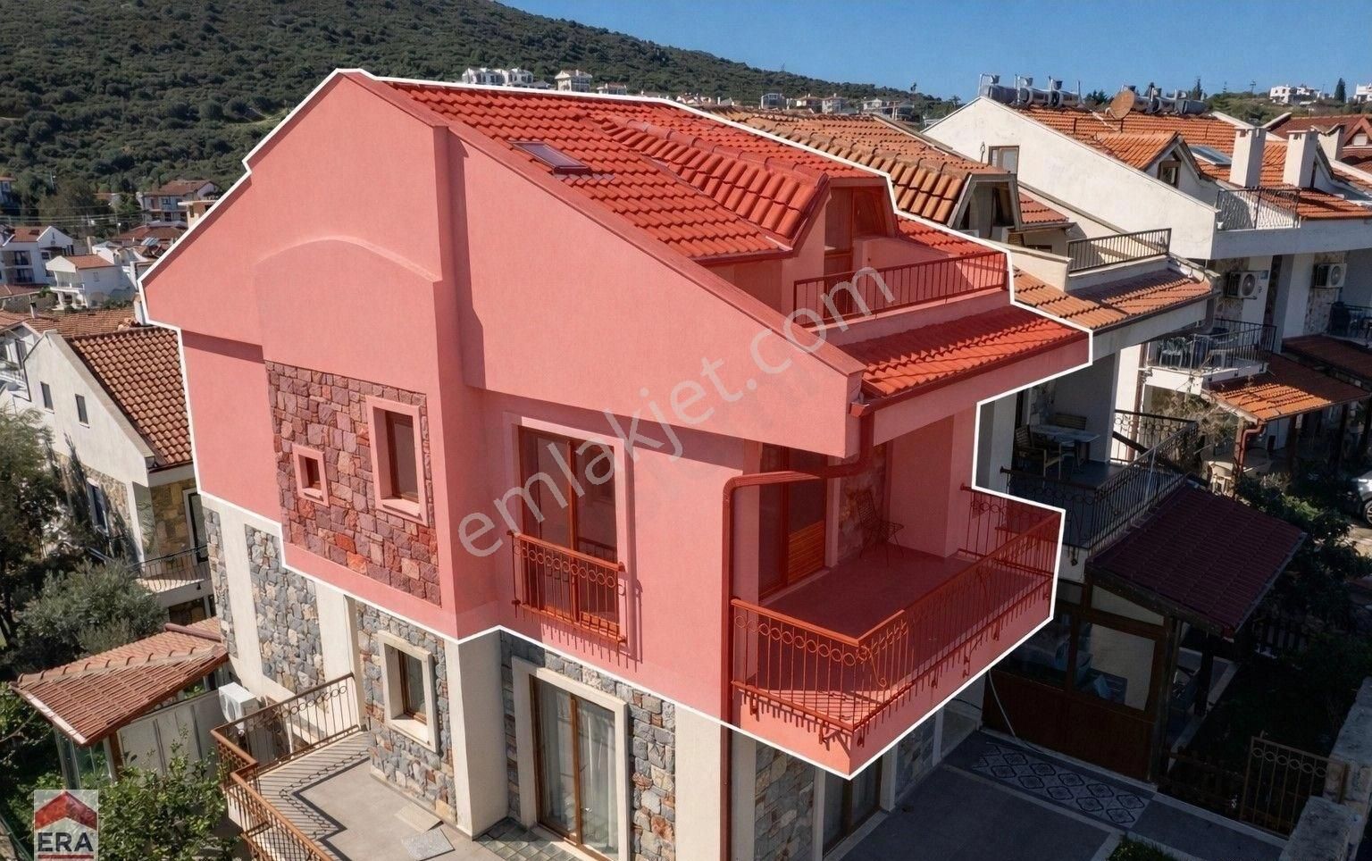 Datça Merkezde Satılık 3+1 Deniz Manzaralı Dubleks Daire - Görsel 2