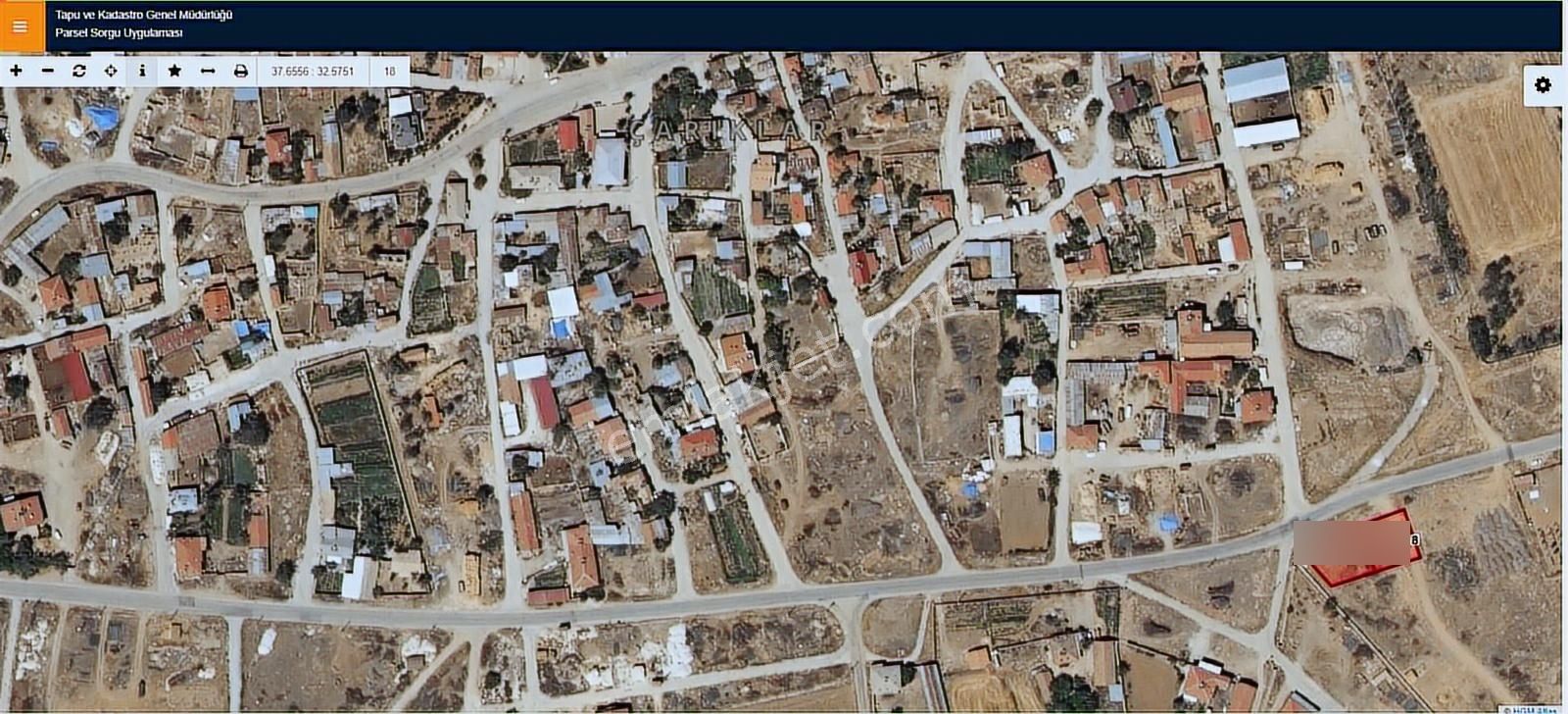 Cemil Şimşek'den Çarıklar Köyünde İmarlı 2 Kata Uygun Arsalar