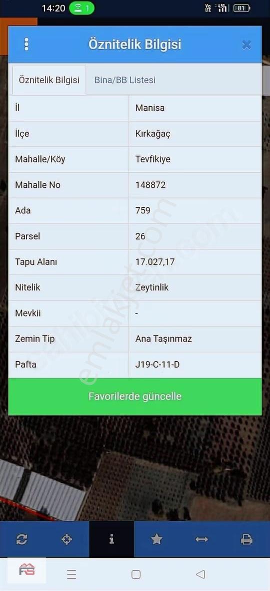 Kırkağaç Tevfikiye Fahri Sertel Emlaktan Satılık Takas Zeytinlik - Görsel 5