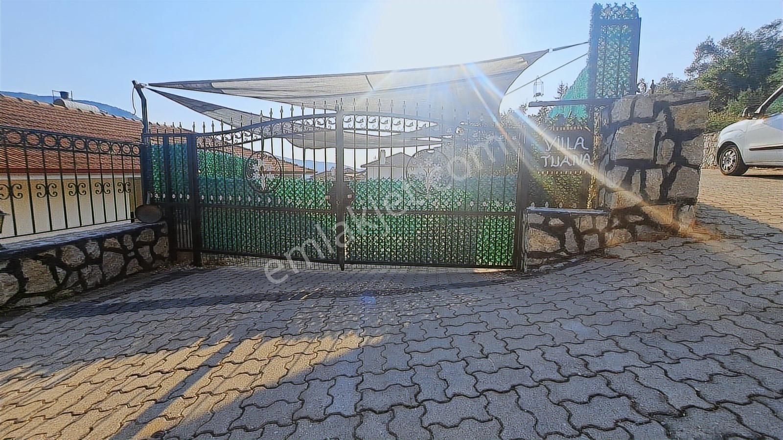 Stoptan Fethiye Üzümlü De Kiralık Doğa Manzaralı Villa - Görsel 19