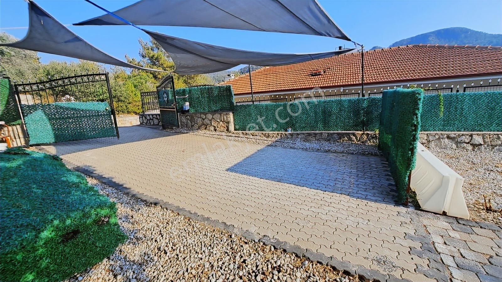 Stoptan Fethiye Üzümlü De Kiralık Doğa Manzaralı Villa - Görsel 20