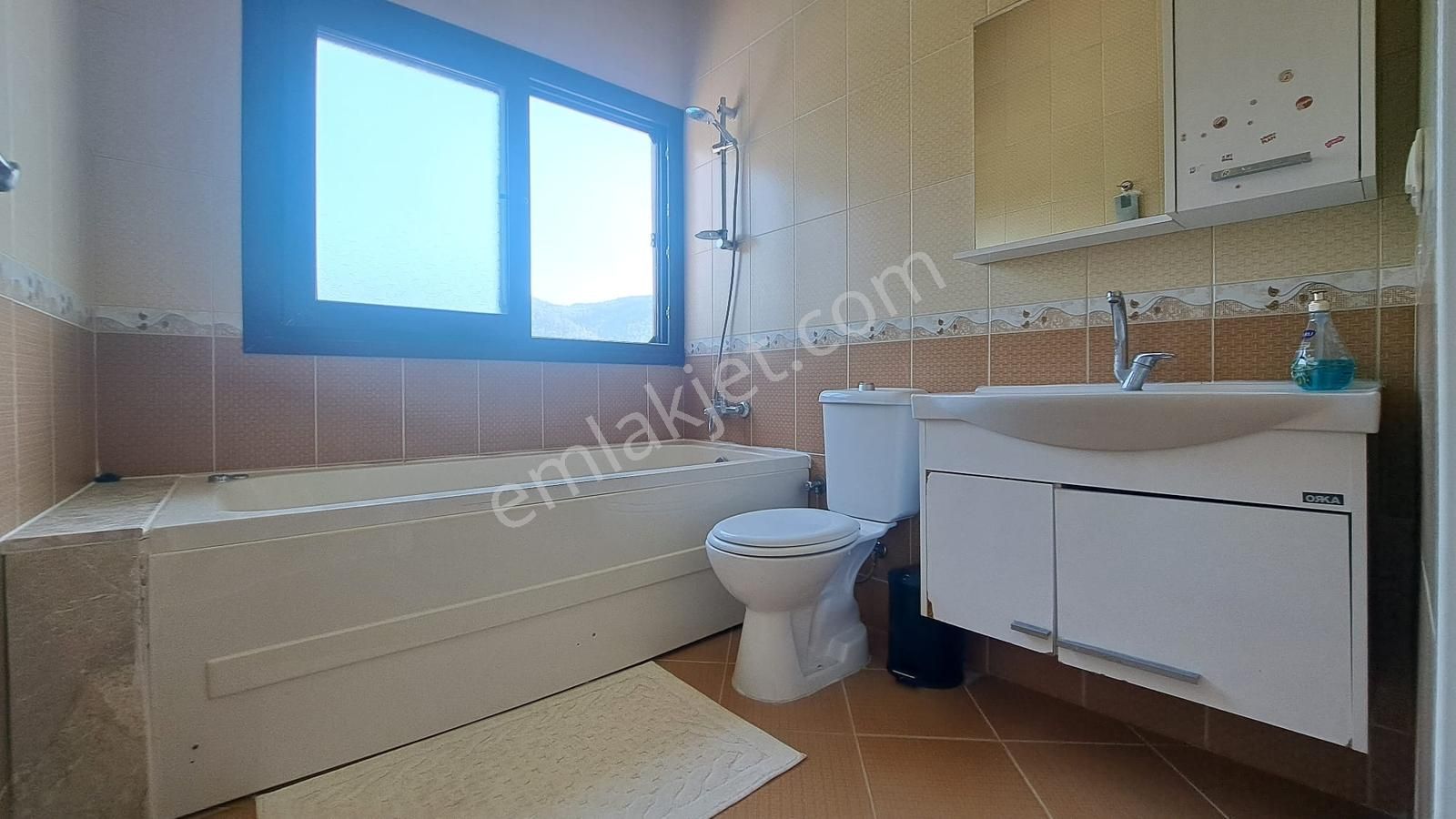 Stoptan Fethiye Üzümlü De Kiralık Doğa Manzaralı Villa - Görsel 23