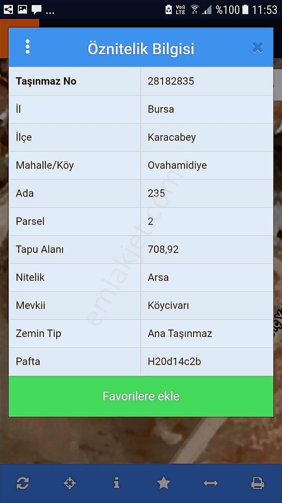 Bursa Karacabey Ovahamidiyede Satılık Köy İçi Arsa - Görsel 12