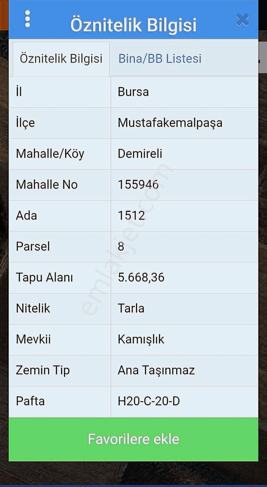 Bursa Mustafakemalpaşa Demireli De Satılık Tarla - Görsel 10