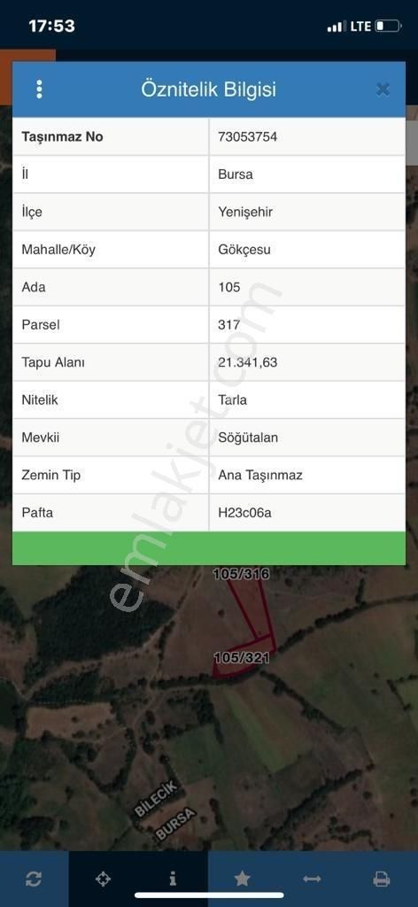 Ges Ve Çiftlik İçin İdeal Konum | 42.523 M² Güney Cepheli Arazi - Görsel 8