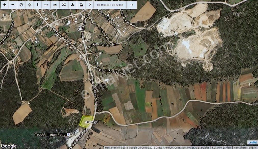 Kayapa'nın Üstü Unçukuru'nda Ana Yola 95 M. Cepheli 5720 M2 - Görsel 23