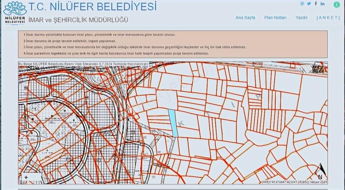 Görükle Kavşağına Ve İzmir Yoluna Yakın 1225 M2 Arazi - Görsel 28