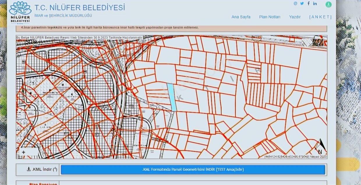 Görükle Kavşağına Ve İzmir Yoluna Yakın 1225 M2 Arazi - Görsel 17