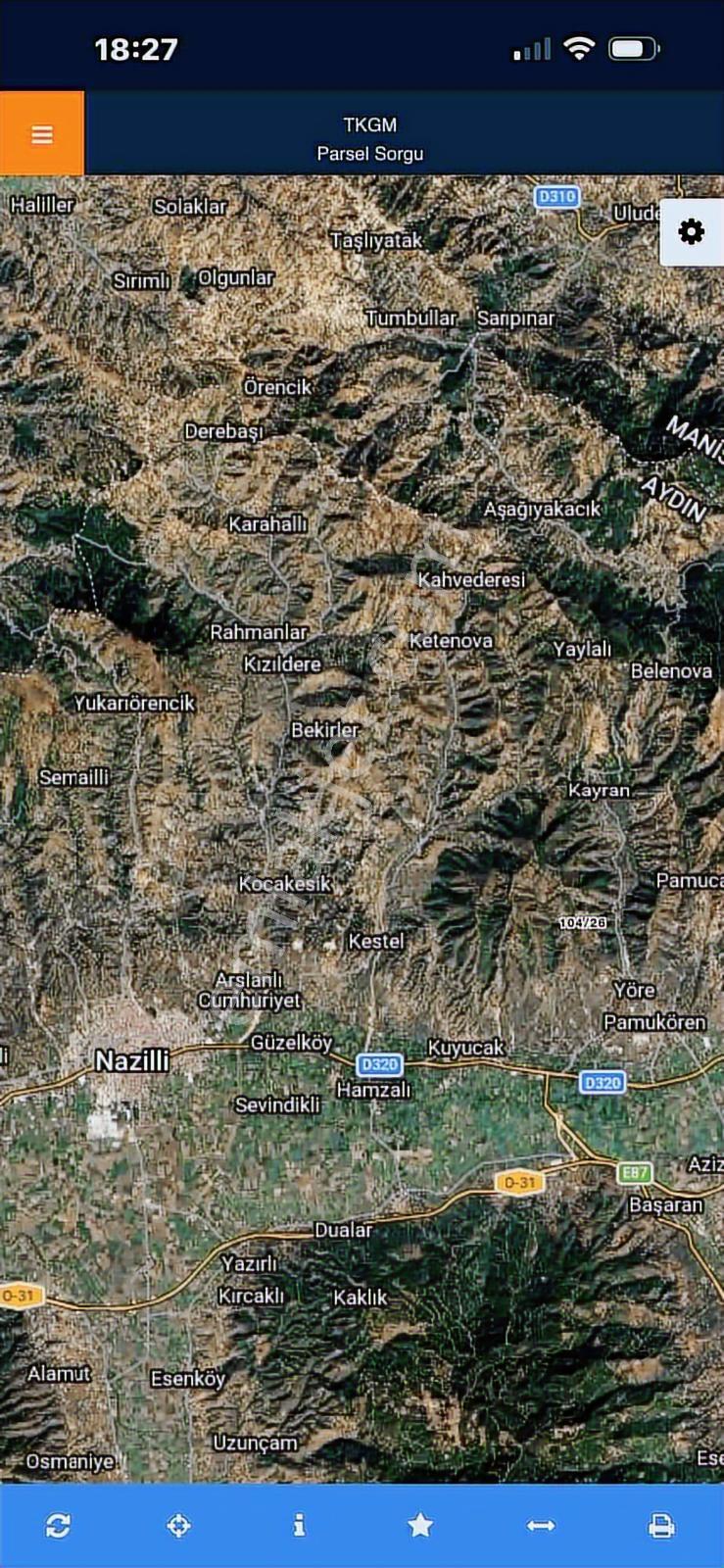 2184 Mt Arazi İçinde Eki Taş Evi Duvarları Duruyor.yolu Var - Görsel 5