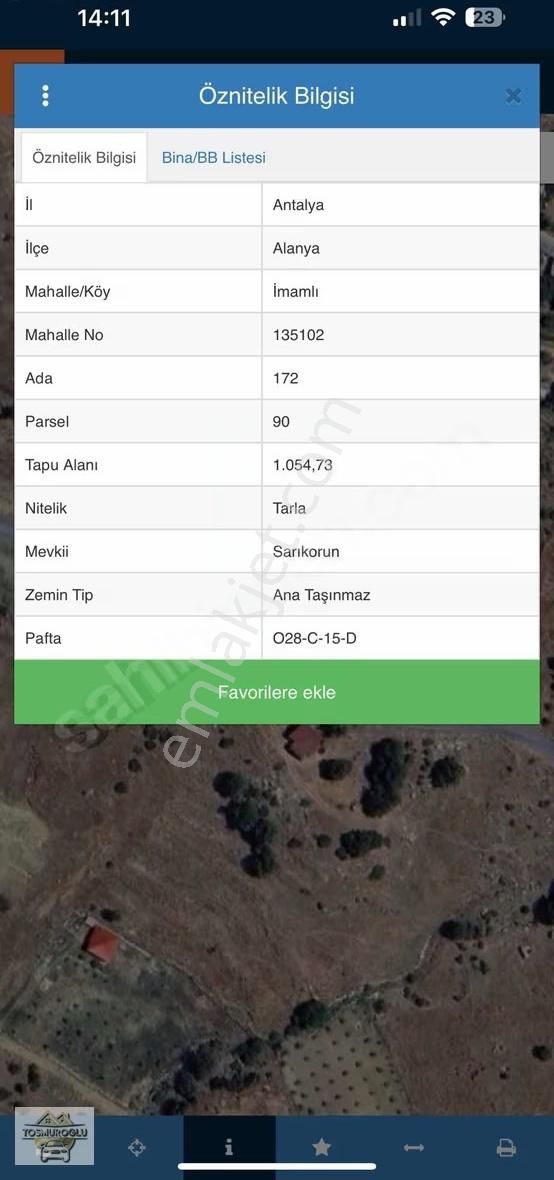 Alanya İmamlı Yaylasında Satılık Tarla Yatırıma Uygun - Görsel 2