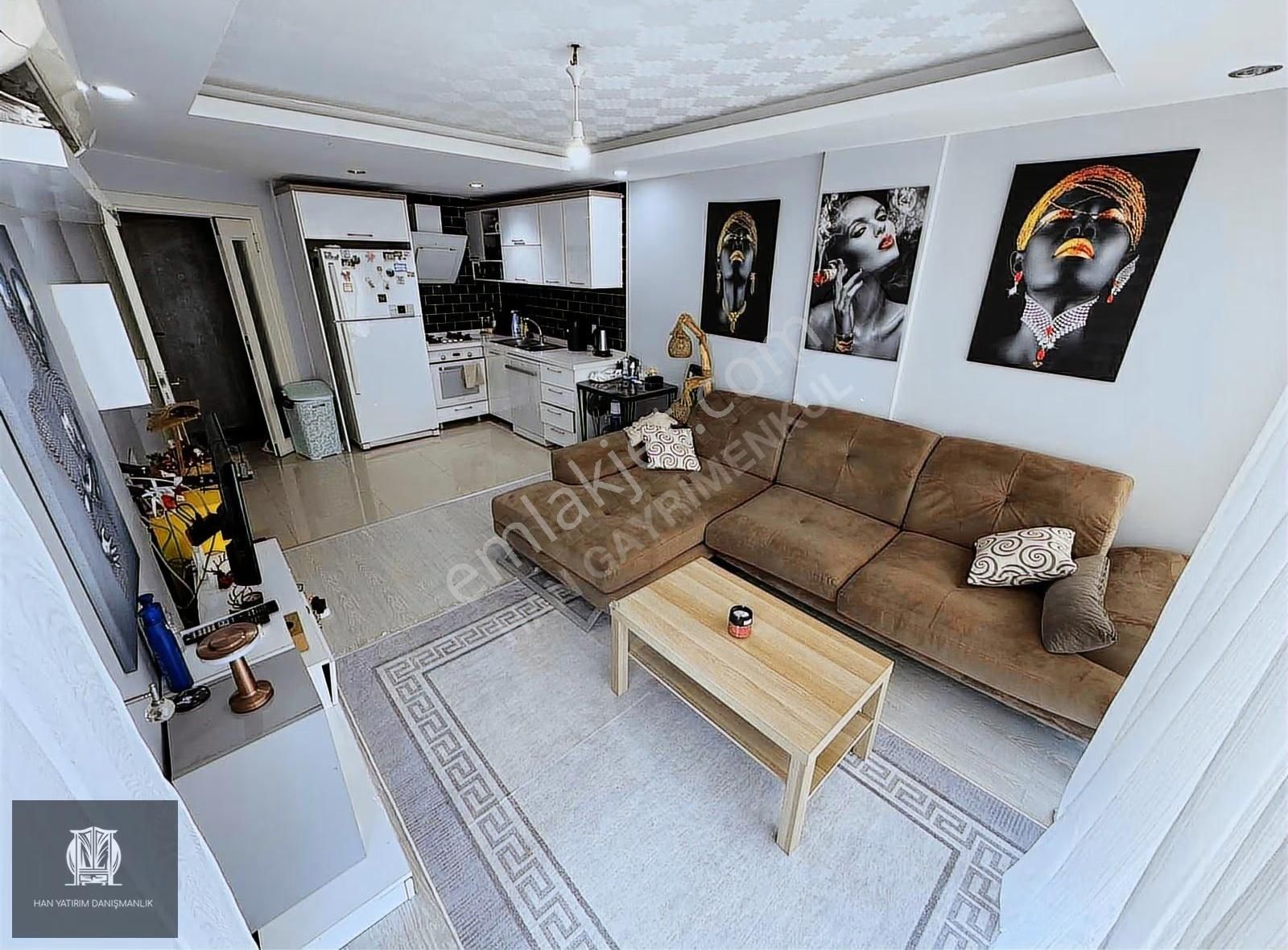 Han'dan Göksu'da Havuzlu Site İçi Full Eşyalı 1+1 Kiralık Daire! - Görsel 24