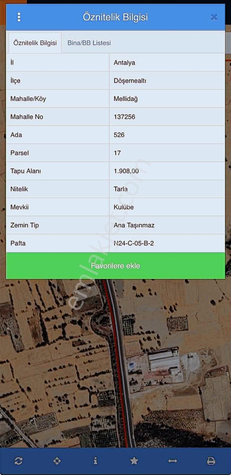 Ana Yola Sıfır Yatırımlık Tarla - Görsel 2