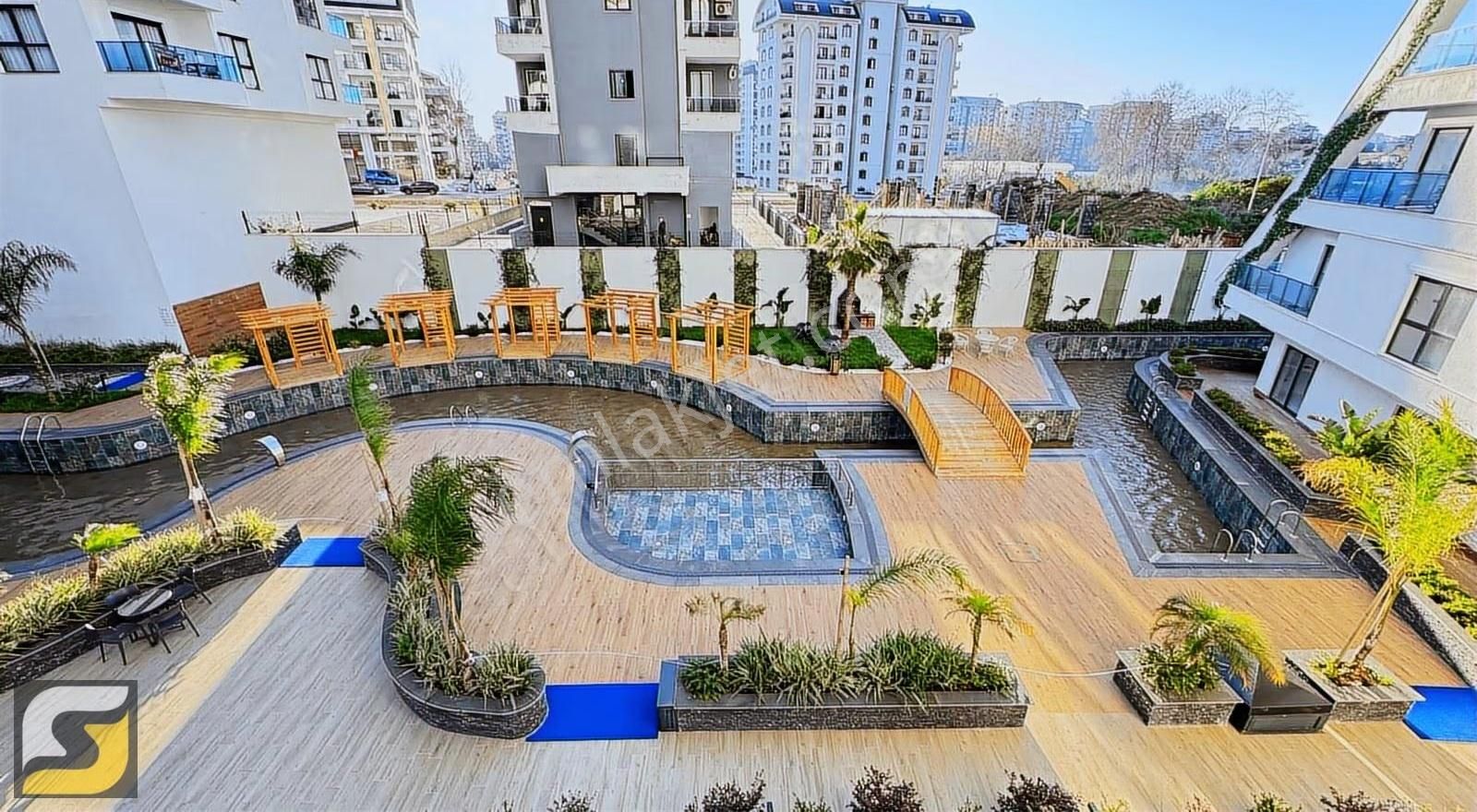 Mahmutlar Green Ocean Da Kiralık Full Eşyalı 1+1 Sıfır Daire - Görsel 21