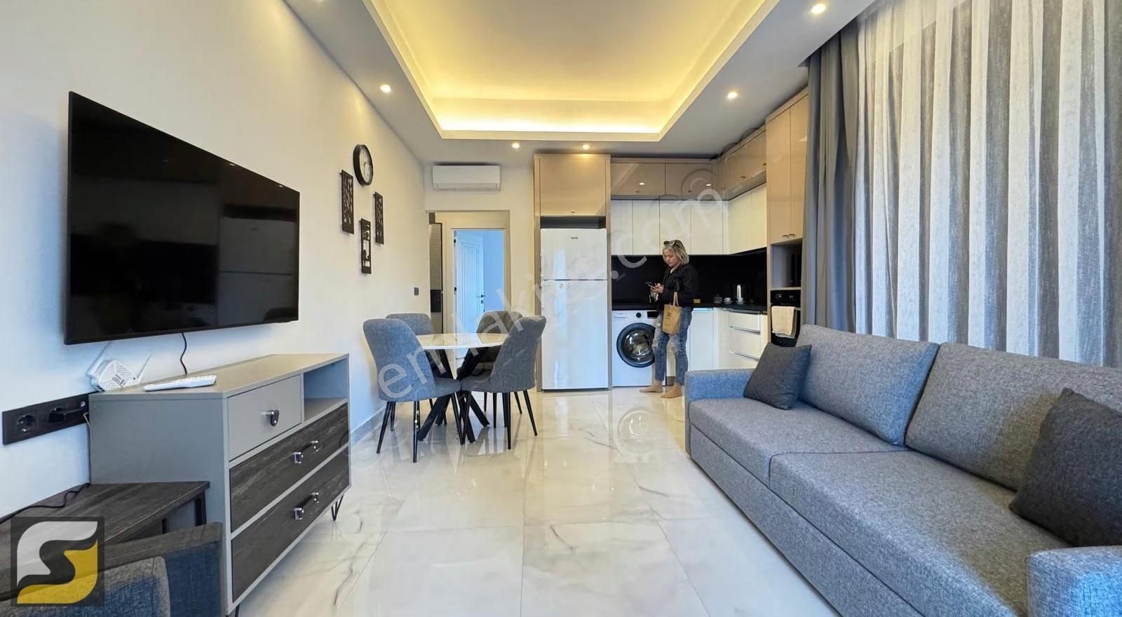 Mahmutlar Green Ocean Da Kiralık Full Eşyalı 1+1 Sıfır Daire - Görsel 19