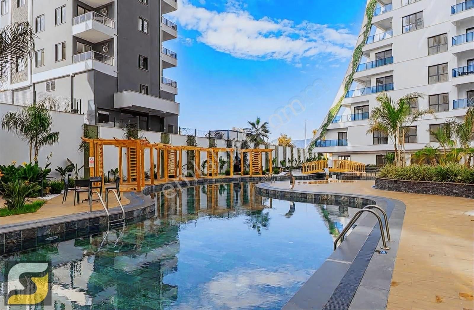 Mahmutlar Green Ocean Da Kiralık Full Eşyalı 1+1 Sıfır Daire - Görsel 24