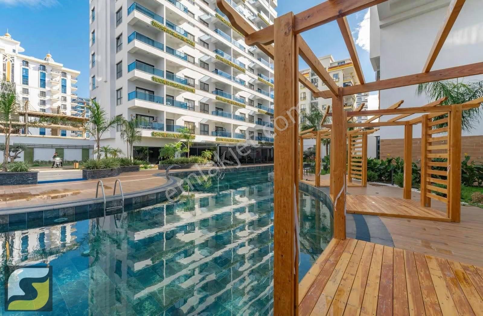 Mahmutlar Green Ocean Da Kiralık Full Eşyalı 1+1 Sıfır Daire - Görsel 32