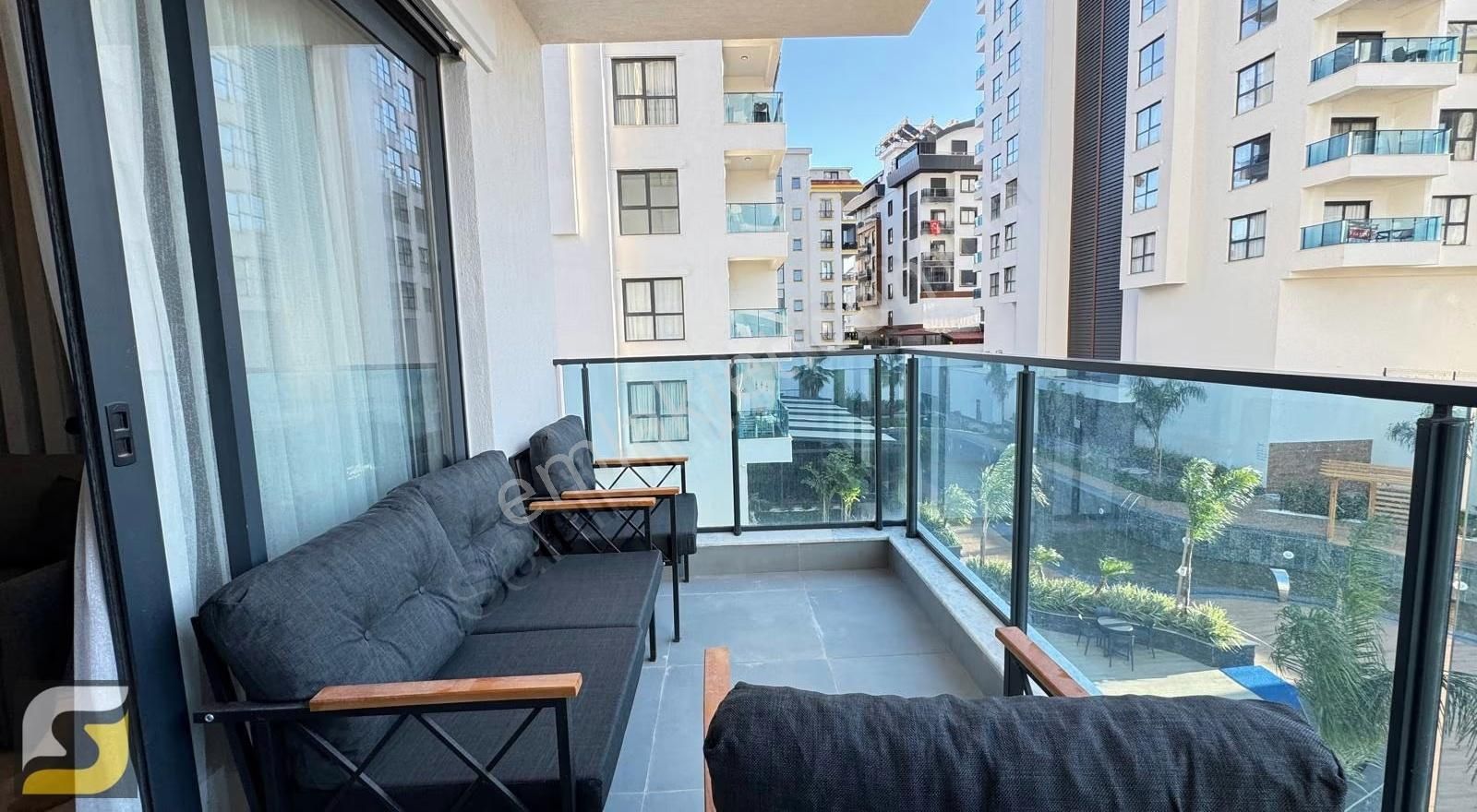 Mahmutlar Green Ocean Da Kiralık Full Eşyalı 1+1 Sıfır Daire - Görsel 16