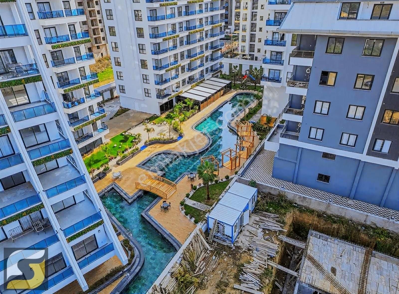 Mahmutlar Green Ocean Da Kiralık Full Eşyalı 1+1 Sıfır Daire - Görsel 3