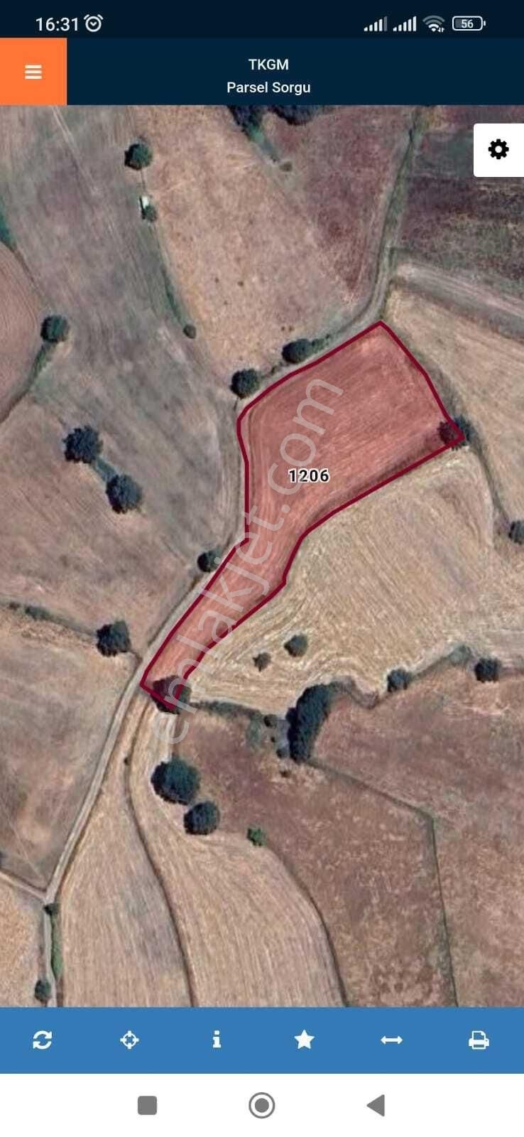 Çanakkale Çan Yaykın'da 4.250 M² Doğa Manzaralı Yatırımlık Satılık Tarla - Görsel 12