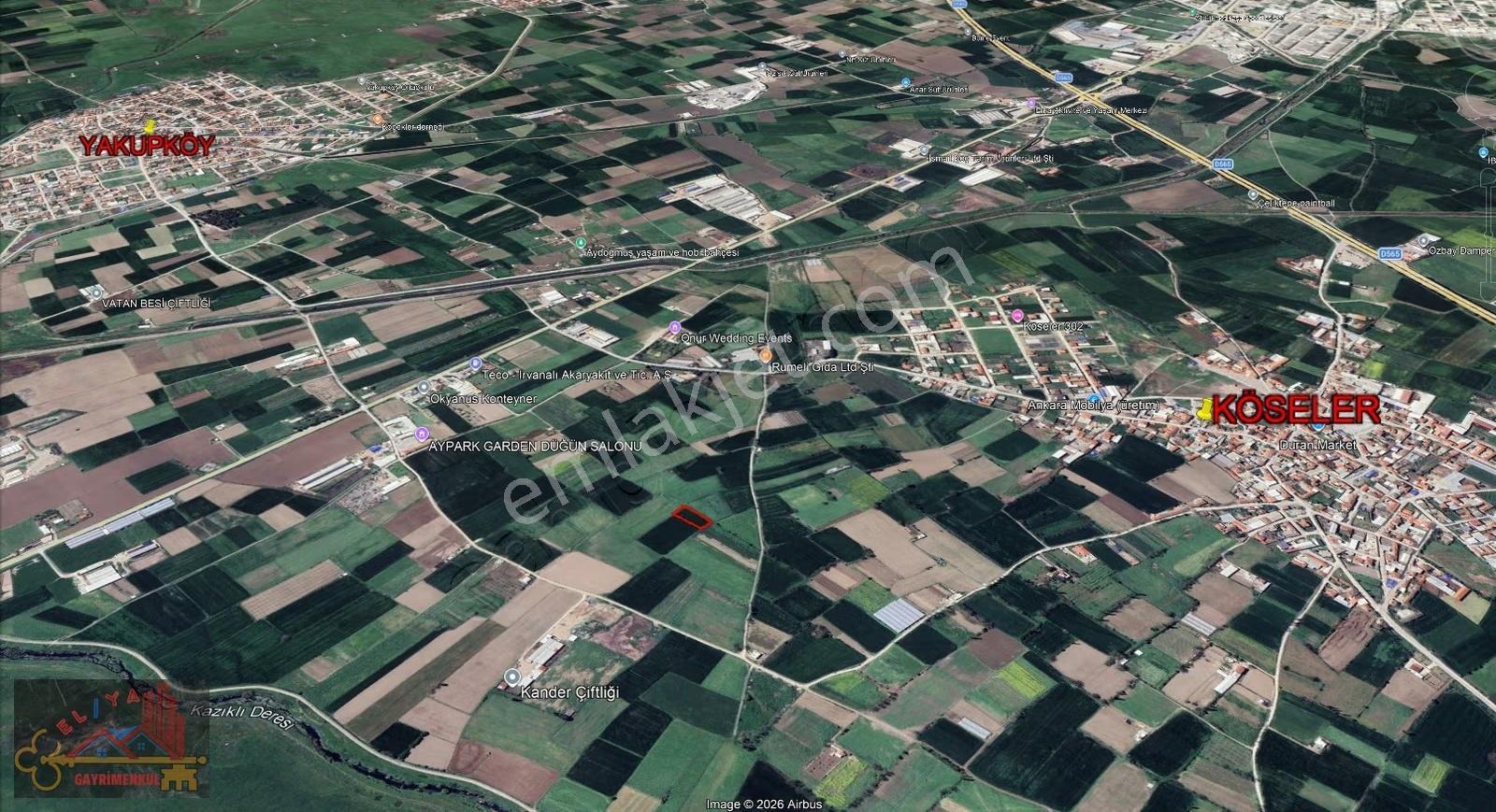 El/ya' Dan Yakupköyde Satılık Tarlalar _ 1504 M2 ... Acil - Görsel 7