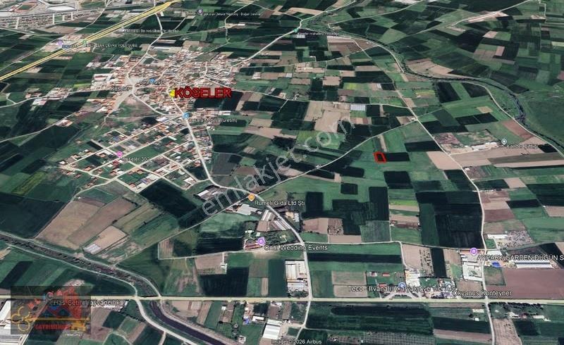 El/ya' Dan Yakupköyde Satılık Tarlalar _ 1504 M2 ... Acil - Görsel 8