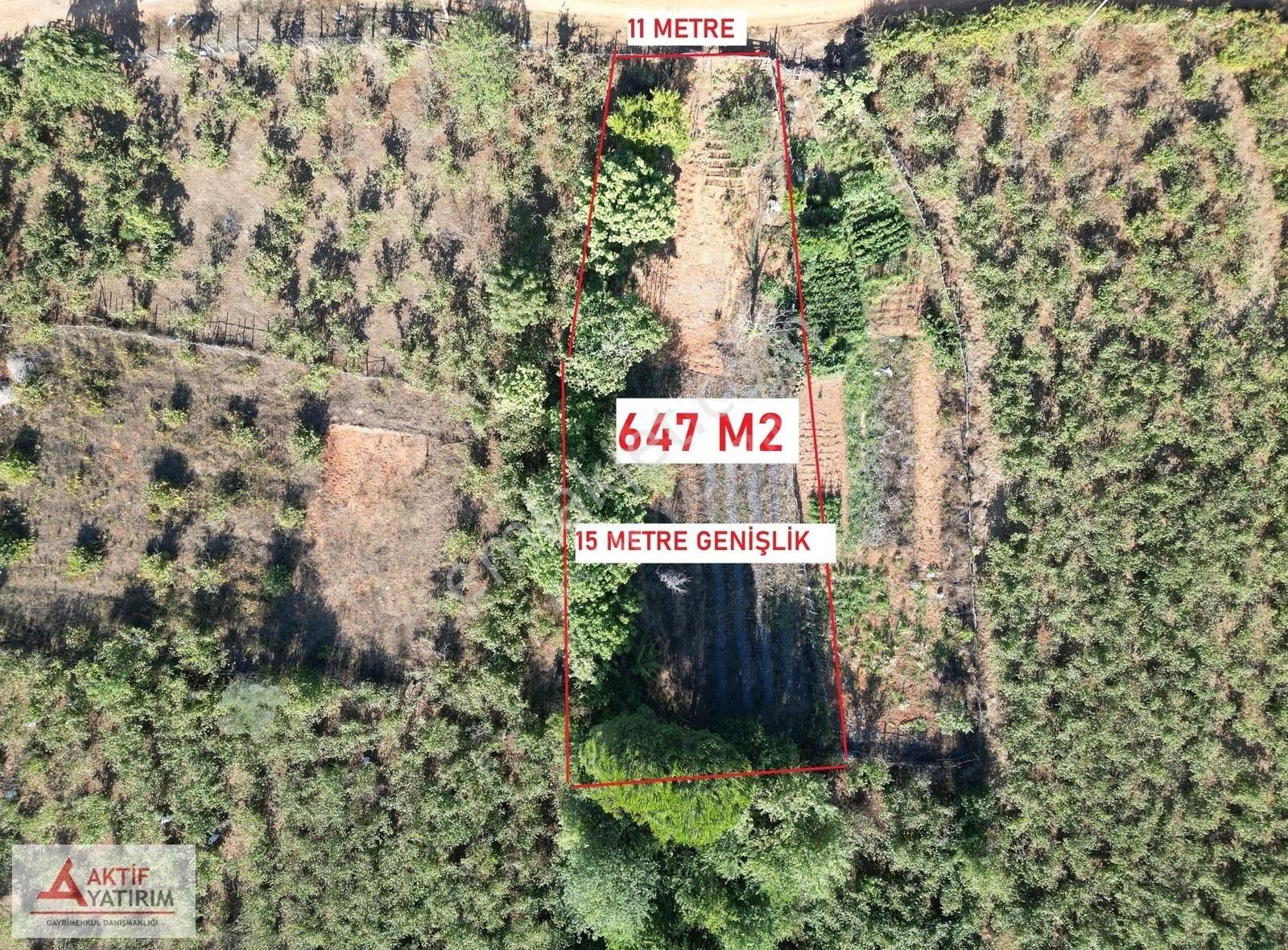 Bağırganlı'da Köyün Hemen Bitişiğinde 647 M2 Yola Cepheli Tarla - Görsel 12