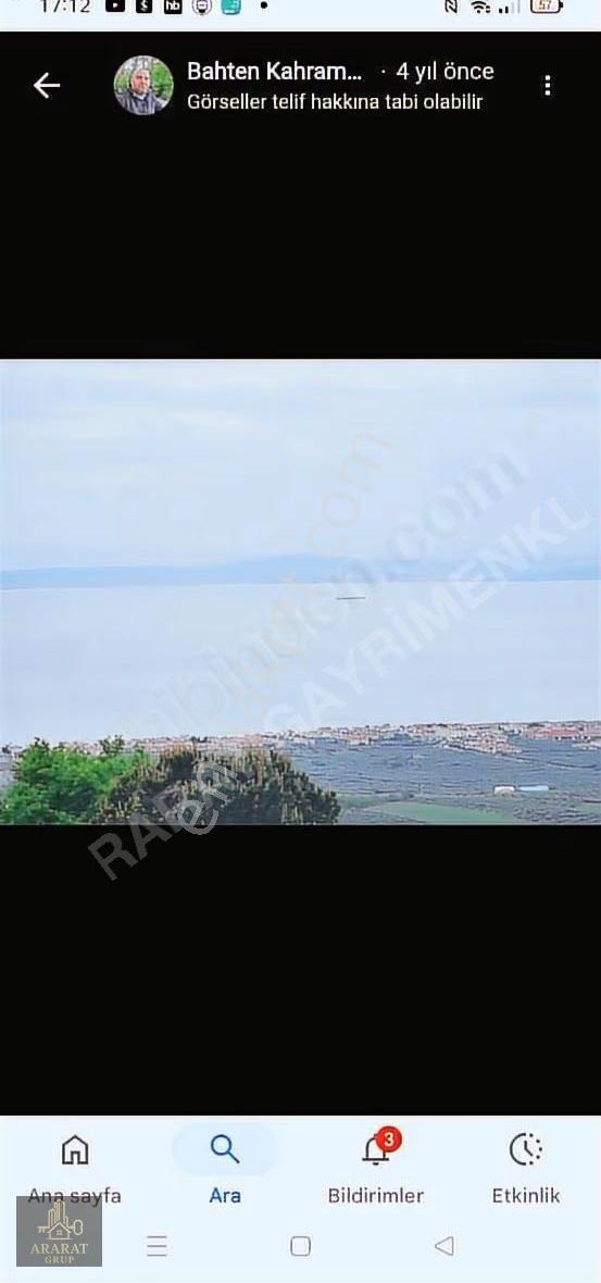 Ararat'dan Acil Şarköyde Deniz Manzaralı Konut İmarlı Sahile Ykn - Görsel 2