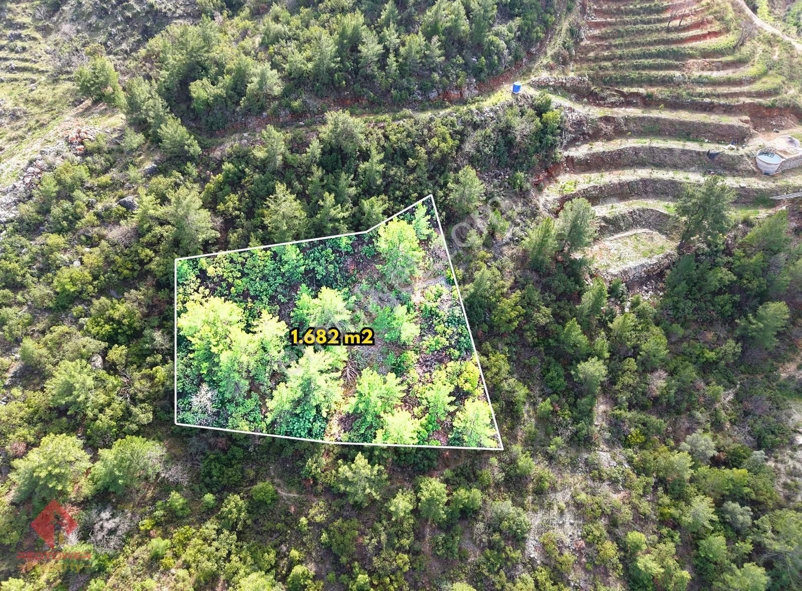 Alanya Türktaş Bölgesin'de Manzaralı, 1.682 M2 Satılık Tarla - Görsel 14