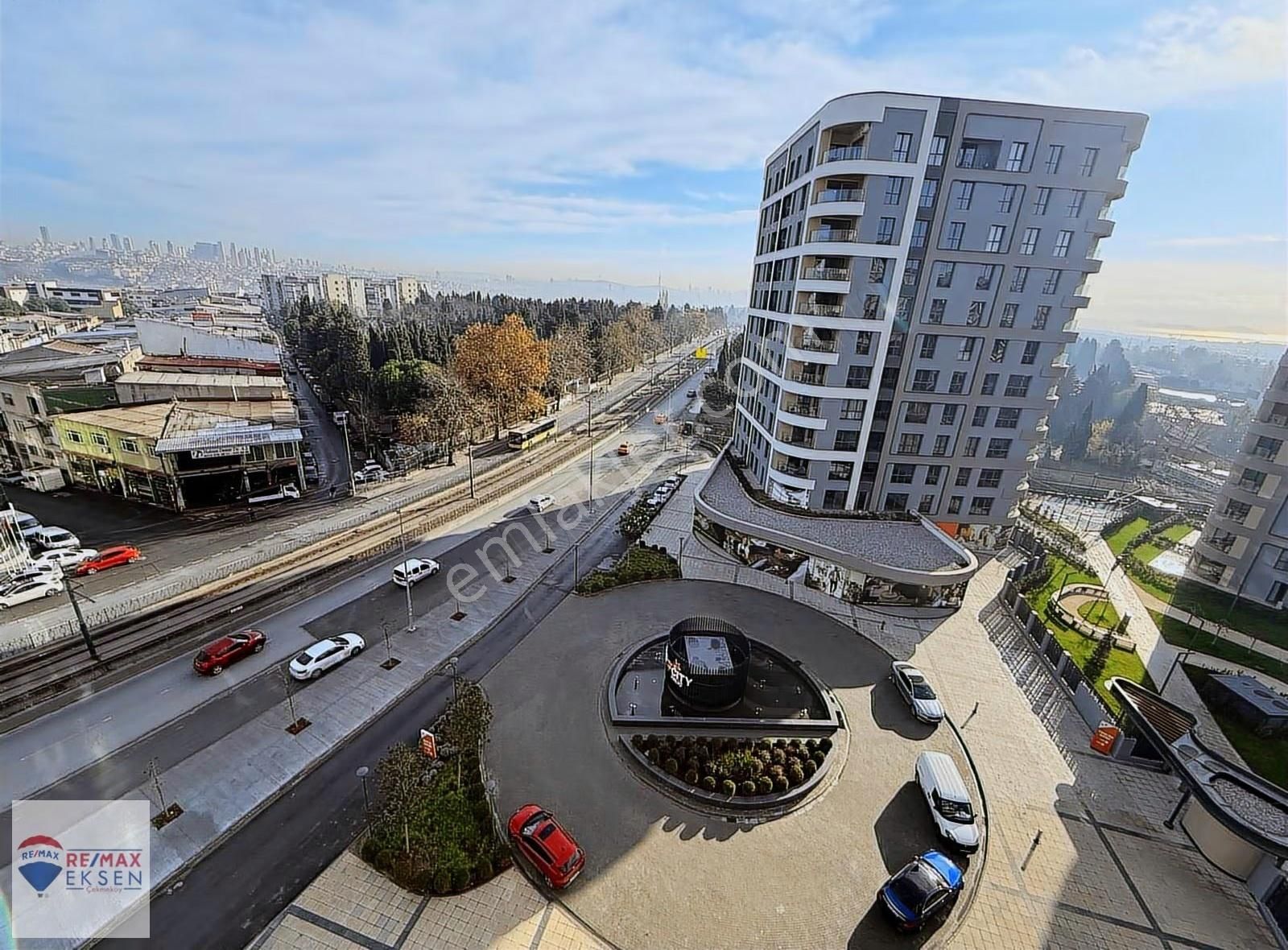 Rams City Haliç'te 8. Kat Full Haliç Manzaralı Kiralık 1+1 Daire