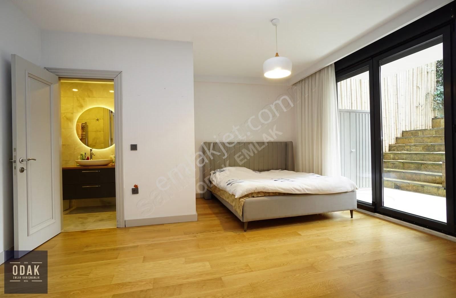 Odak'tan Moda'da 2019 Yapımı Mobilyalı Bahçe Dubleks - Görsel 11