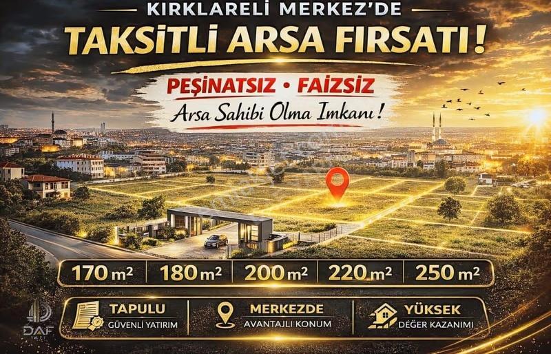 Taksit Seçenekleri Ve Kolay Ödeme İle Arsa Sahibi Olun