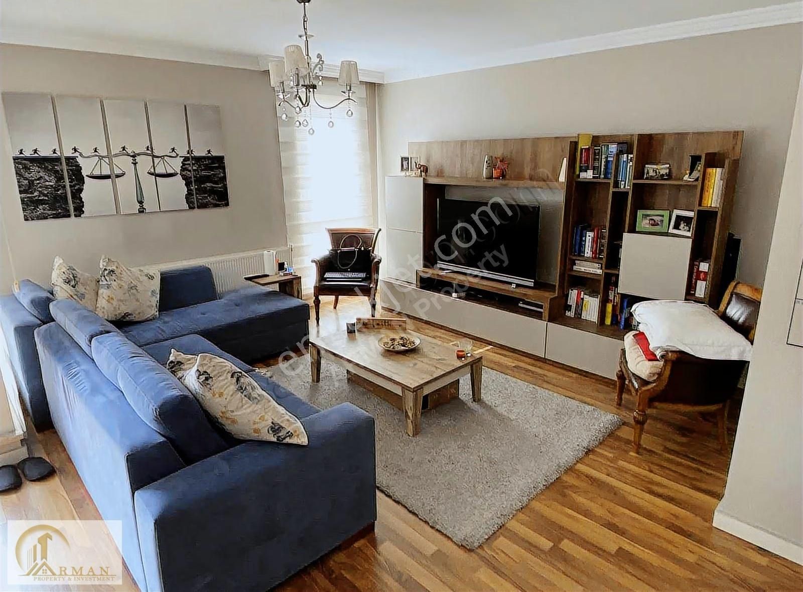 Blox Haliç 2 Sitesinde Yüksek Kat Balkonlu Önü Açık 2+1 Daire