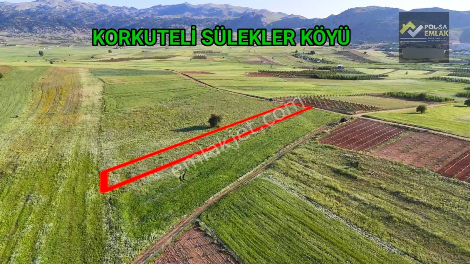 Korkuteli Sülekler De Satılık 2.277m2 Tarla Resmi Yolu Var - Görsel 7